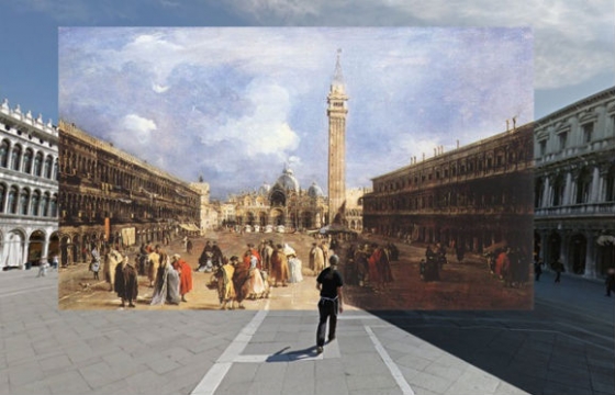 Classic Paintings in Google Street View