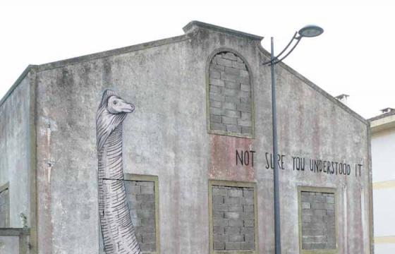 Escif in Ponta Delgada, Azores