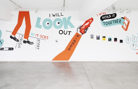 Steve Powers' "Visual Blues" @ Alice Gallery in Brussels