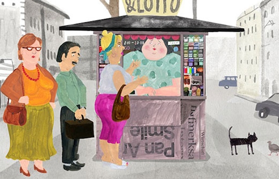 Animation: Anete Melece's "The Kiosk"