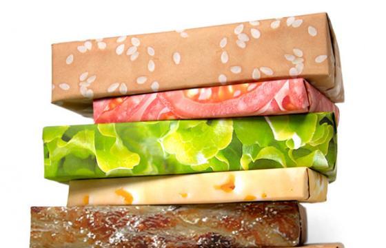 The Cheeseburger Gift Wrap Set