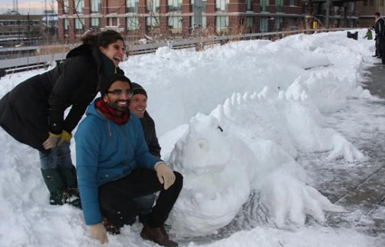 The High Line Snow Sculpt Off