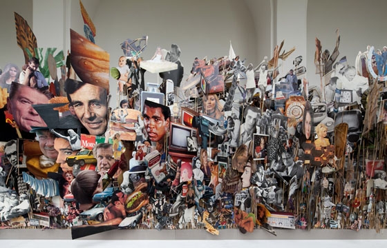 Geoffrey Farmer's Sculptural Collages