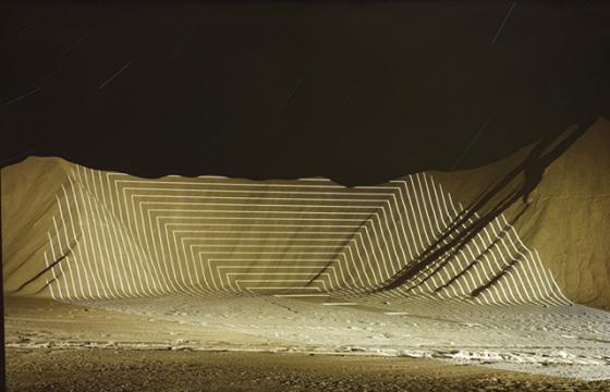 Jim Sanborn's "The Topographic Projections and Implied Geometry Series"