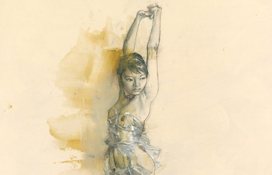Drawings by Kent Williams