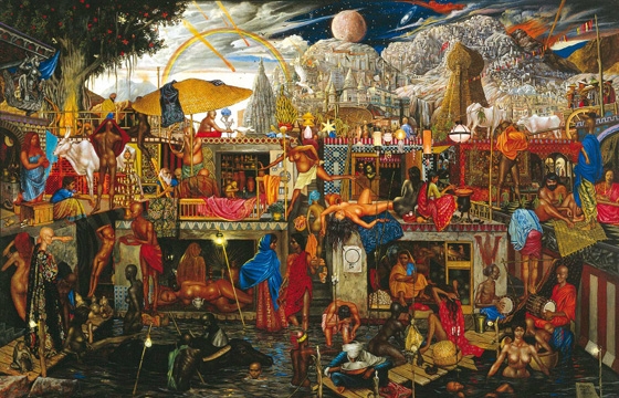 Surreal Paintings by Abdul Mati Klarwein