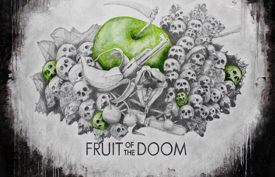 Ludo "Fruit of the Doom" @ Jonathan LeVine Gallery, NYC