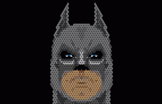 Triangle Superheroes by Inge Jalink