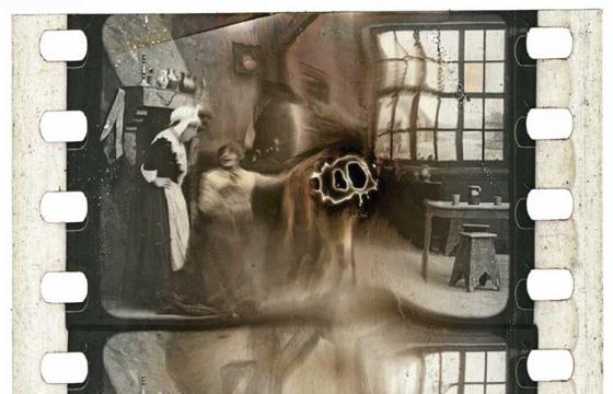 Decomposed Nitrate Film Clippings from the Turconi Collection