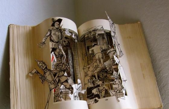Book Sculptures by Susan Hoerth