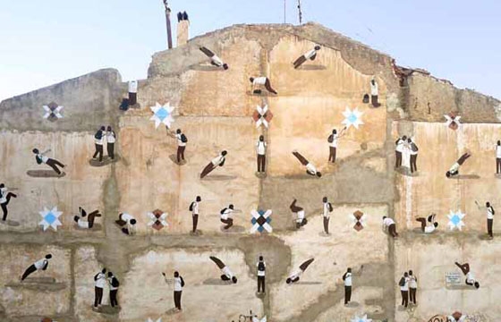" The Enlightened Vandalism" by Escif