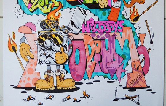 More fun new drawings by Opium