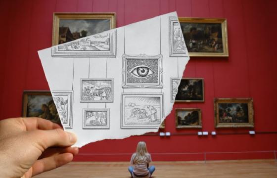 Pencil Vs Camera by Ben Heine