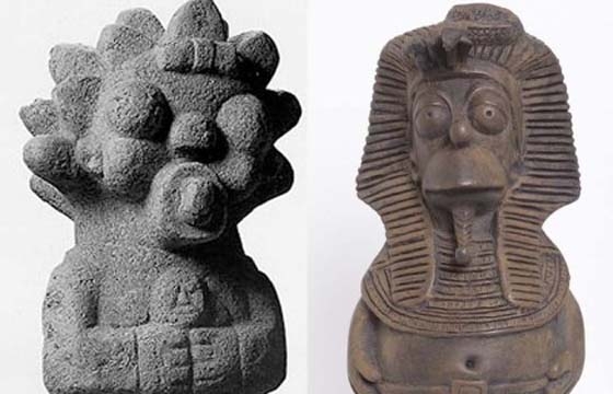 Pre-Columbian Style Pop by Nadín Ospina
