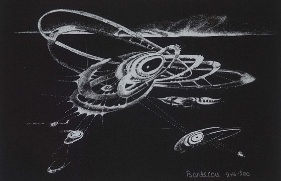 Drawings and Prints by Lee Bontecou