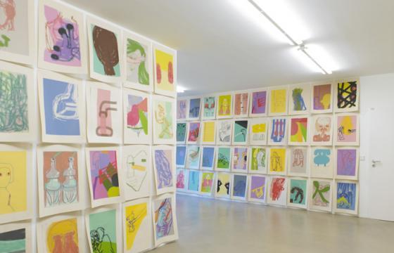 Amy Sillman at Capitain Petzel Gallery, Berlin
