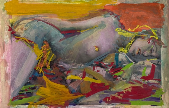 Saul Leiter's Painted Nudes