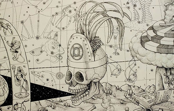 "Edge of Time" drawing by Interesni Kazki