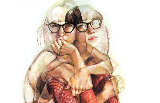 Jane Radstrom's Multiple Exposure Inspired Paintings