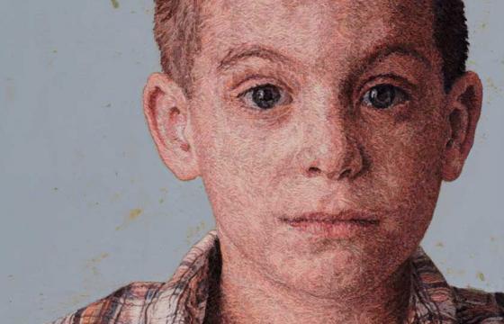 Embroidered Portraits by Cayce Zavaglia