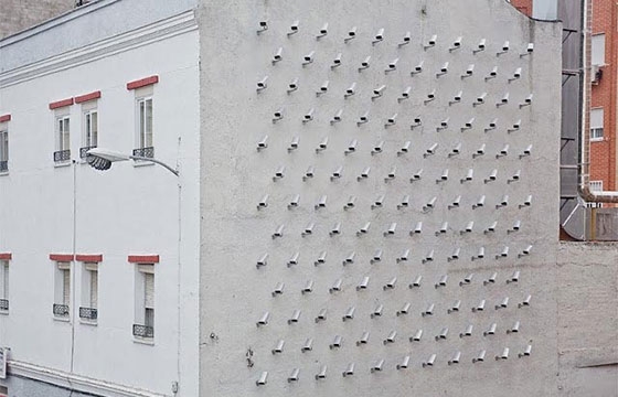 Surveillance cameras installation by SpY in Madrid