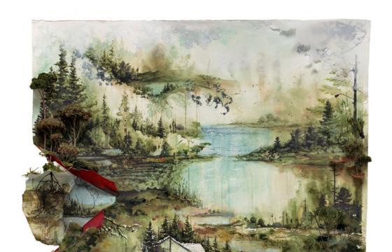 Gregory Euclide for Bon Iver Print Release