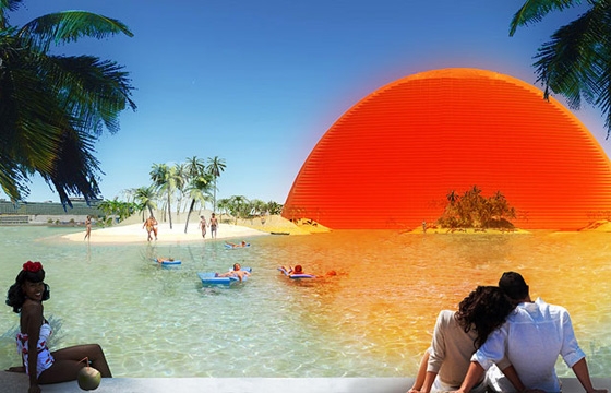 Miami Bayfront Park Proposal, "The Miami Sun"