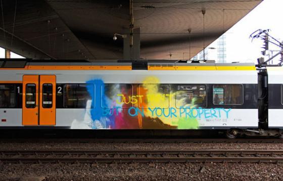 Just Paint...But on your property...