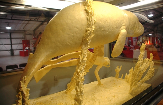 Butter and Other Food Sculptures by Jim Victor and Marie Pelton