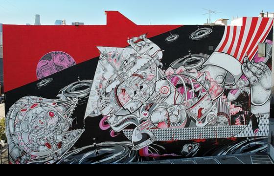 In Street Art: How & Nosm Mural and Known Gallery Exhibition