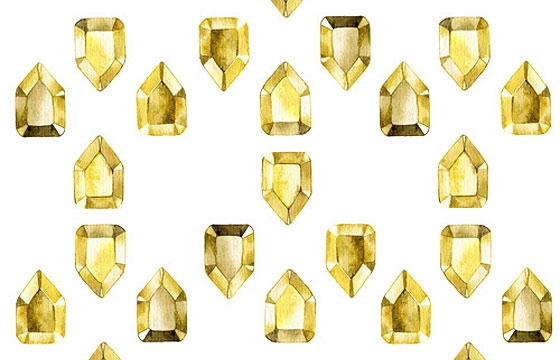 Irina Kaygorodova's Watercolor Gemstones