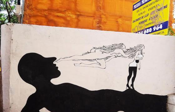 Another Mural From Sam3 in Valencia, Spain
