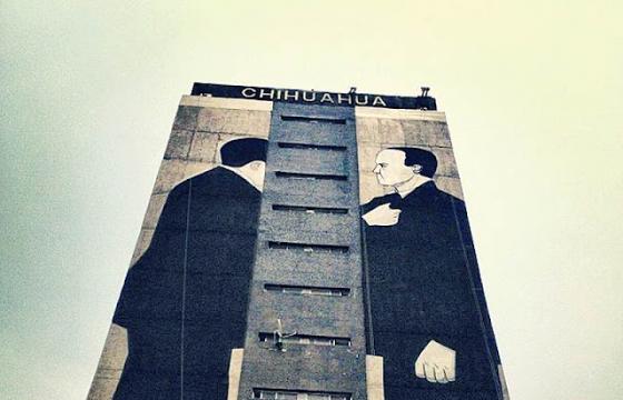 Escif Channels the Tlatelolco Massacre @ All City Canvas, Mexico City