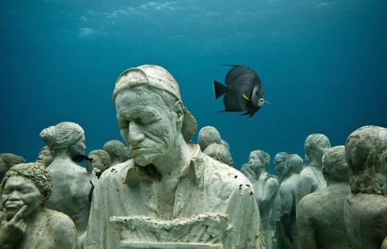 Human Nature: Jason deCaires Taylor's Submerged Figurative Sculptures House Thriving Coral Reefs