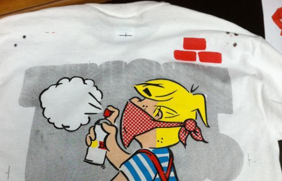 The freckle-faced Bomber
