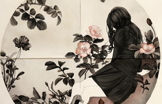 Melissa Haslam "Floating Garden" @ LeBasse Projects, LA