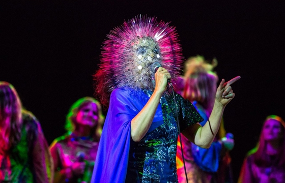 Bjork's "Atmospheric Reentry" Headpiece by Maiko Takeda