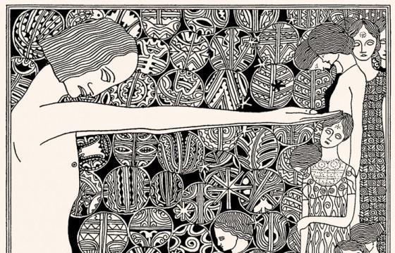 Illustrations by Lajos Kozma (circa 1909)