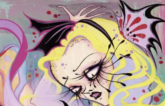 Camille Rose Garcia Reinterprets Alice's Adventures in Wonderland