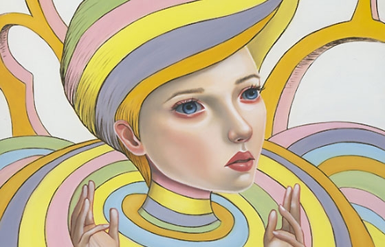 Saturated Paintings from Audrey Pongracz