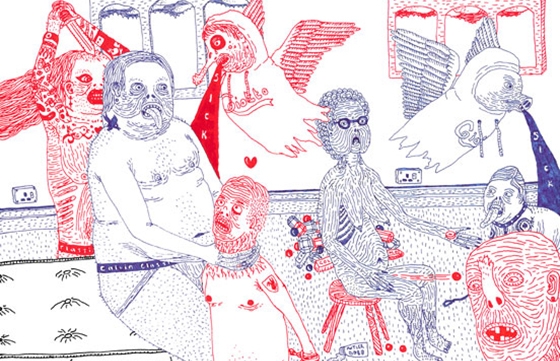 Disturbingly Awesome Drawings by James Unsworth
