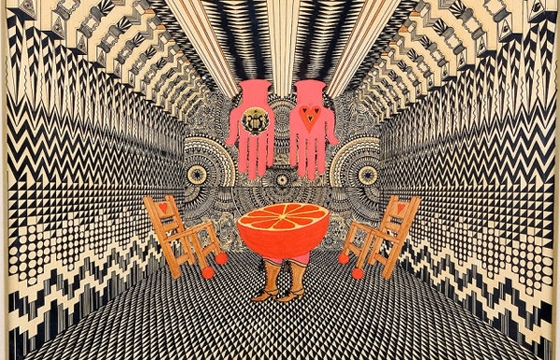 Surreal Work by Pedro Friedeberg