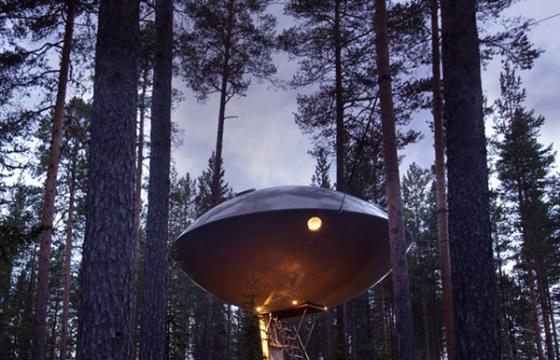 UFO Treehouse at Treehotel, Sweden