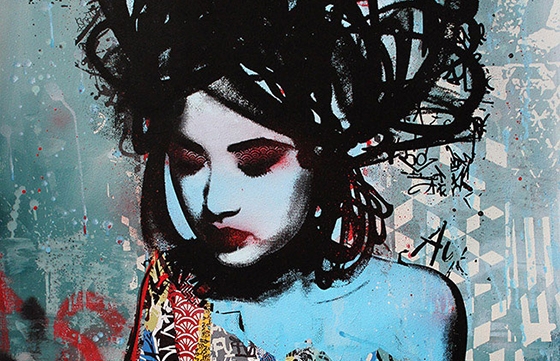 Hush's Graffiti Geishas