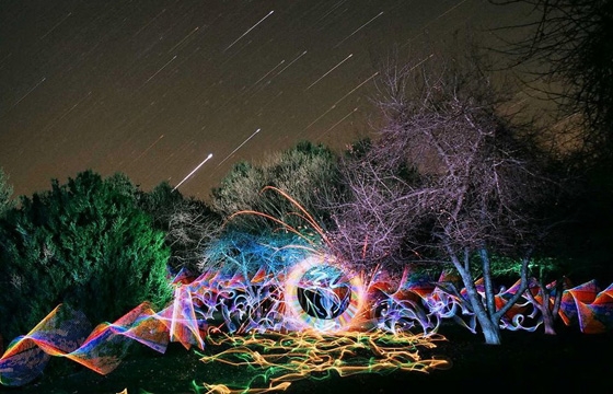 Tackyshack Light Painting
