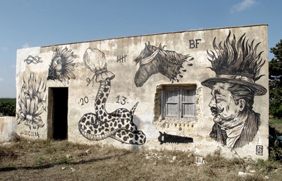 Unga paints Rome and Sicily