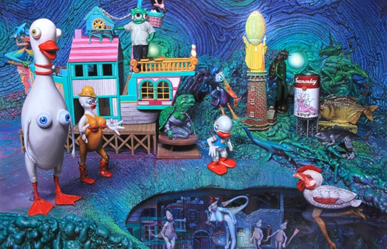 Juxtapoz Presents: A Studio Visit with Ron English