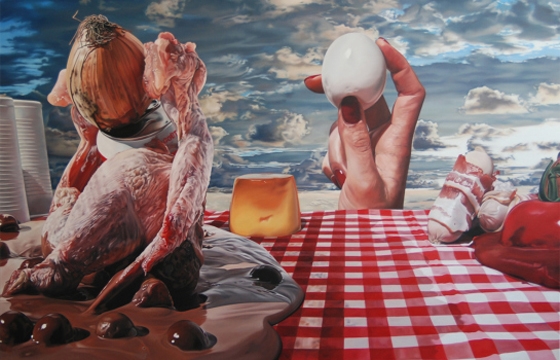 International Picnic Day: Till Rabus' "Surrealist Camping Lunch"