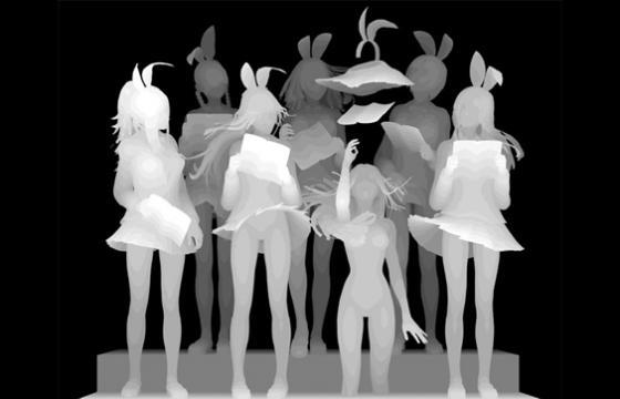 Kazuki Takamatsu's Gouache Depth-Mapping