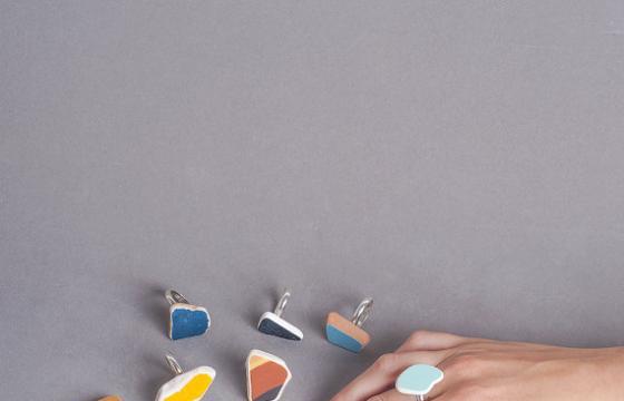 Noga Berman's Construction Waste Rings